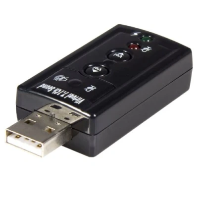 Image de StarTech.com Adaptateur carte son USB vers Audio Stéréo avec Contrôle de Volume Externe