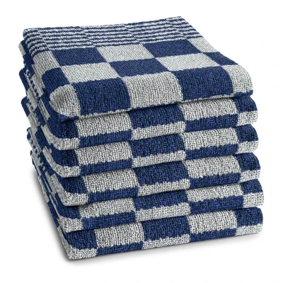 Afbeelding van DDDDD Keukendoek Barbeque Blauw 6 stuks