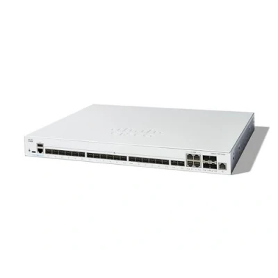 Image de Cisco Catalyst 1300 24XS Commutateur C3 intelligent 24 x 10GBase + 4 combo 10 Gigabit SFP+/RJ 45 Montable sur rack