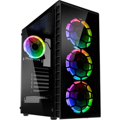 Afbeelding van Kolink OBSERVATORY LITE Midi tower Gaming behuizing Zwart