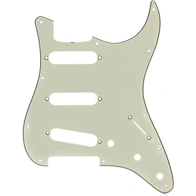 Afbeelding van Fender Pickguard Strat 62 Vintage Mint Green 3 Ply