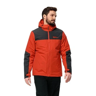 Afbeelding van Jack Wolfskin Jasper INS M Winterjas, Heren, Maat: Medium, Strong red