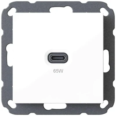 Afbeelding van Ehmann 6560x0000 USB laadbus Wit