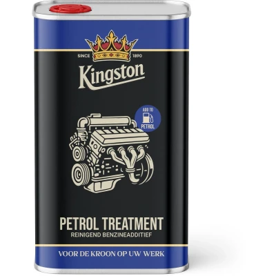 Afbeelding van Kingston petrol treatment 1 liter, blik met schenkdop