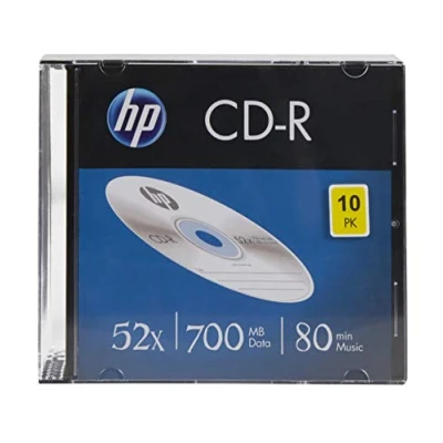 Afbeelding van HP CRE00085 CD R disc 700 MB 10 stuk(s) Slimcase