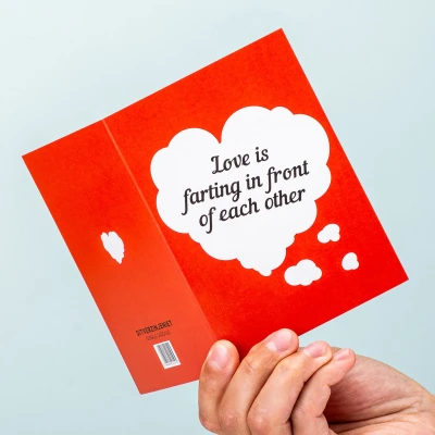 Afbeelding van Nutcrackers Wenskaart Love Is...