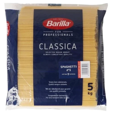 Image de Barilla Pâtes alimentaires 5 kg Spaghetti n 5. 5kg