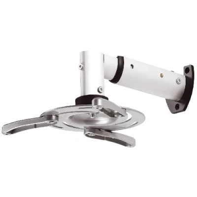 Afbeelding van My Wall H 16 5 Beamer wandbeugel Kantelbaar Afstand tot de muur (max.): 33.5 cm Zilver (mat)