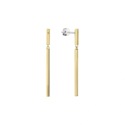 Afbeelding van Tommy Hilfiger Linear Oorbellen goldcoloured, Dames, Maat: One Size, Gold coloured