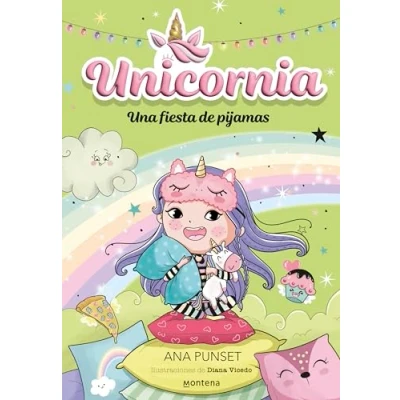 Afbeelding van Unicornia 10 Una fiesta de pijamas