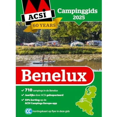 Afbeelding van ACSI Campinggids Benelux 2025