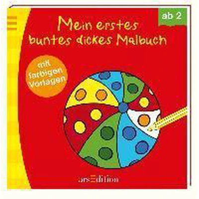 Afbeelding van Mein erstes buntes dickes Malbuch