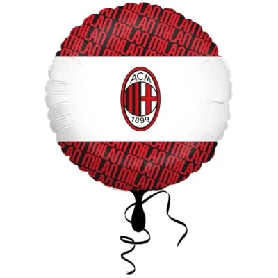 Afbeelding van BIGIEMME SRL Ronde aluminium AC Milan ballon