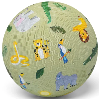 Afbeelding van Little L Rubber bal Jungle 18 cm
