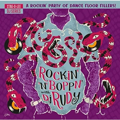 Afbeelding van V/A Rockin&#039; &amp; Boppin&#039; With DJ Rudy (2 LPs)