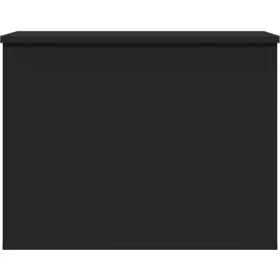 Afbeelding van vidaXL Opbergbox 60x42x46 cm bewerkt hout zwart