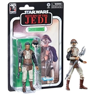 Afbeelding van Hasbro Star Wars Actiefiguur Lando Calrissian (Skiff Guard) 15 cm Episode VI 40th Anniversary Black Series Multicolours