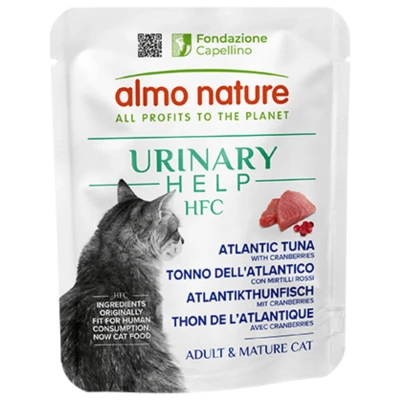 Afbeelding van Almo Nature Hfc Urinary Kattenvoer Atlantische Tonijn Cranberry 50 g