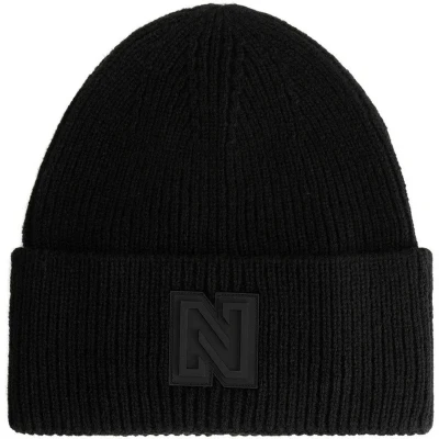 Afbeelding van NIKKIE Gabin Muts Dames Black Zwart Mutsen