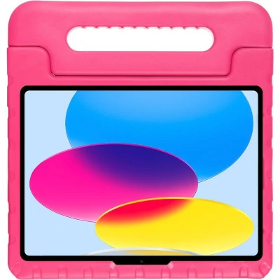 Afbeelding van Just in Case Kidscase Kunststof Back Cover Roze Apple iPad 2022