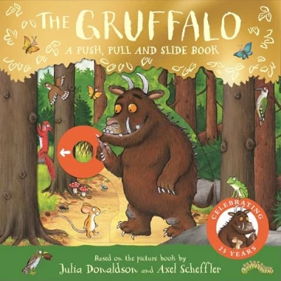 Afbeelding van The Gruffalo: A Push, Pull and Slide Book