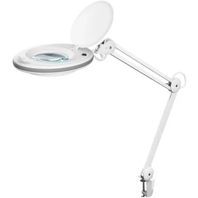 Afbeelding van Goobay LED Klem Loeplamp 8W 650lm 127mm Glazen Lens 1.75x Vergroting 3 Dioptrie