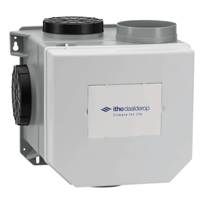 Afbeelding van Itho Daalderop CVE S ECO SP ventilatiebox 375 m3/h │ Perilex. Artikelnr: 03 00400