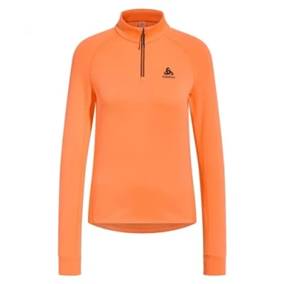 Afbeelding van Odlo Berra 1/2 Zip Fleece Oranje S Vrouw