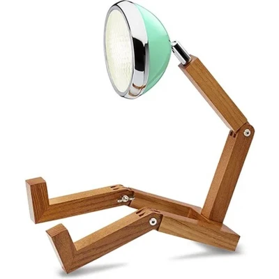 Afbeelding van Mr. Wattson Tafellamp in Tiffany Green metaal 15.5x27.6x18 cm (bxdxh)