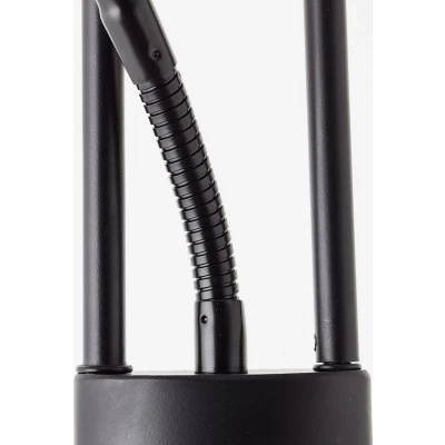 Afbeelding van Brilliant Finn LED uplight leesarm zwart, metaal/glas, 1x geïntegreerd (SMD), 26 W, (lichtstroom: 2500lm, lichtkleur: 3000K)