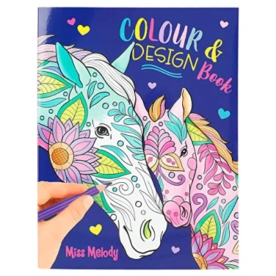 Afbeelding van TOPModel Paarden Kleur En Designboek Miss Melody