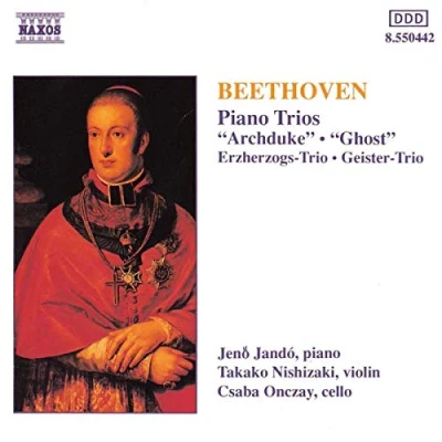 Afbeelding van Csaba Onczay, Jeno Jandó, Takako Nishizaki Beethoven: Piano Trios Archduke &amp; Ghost (CD)