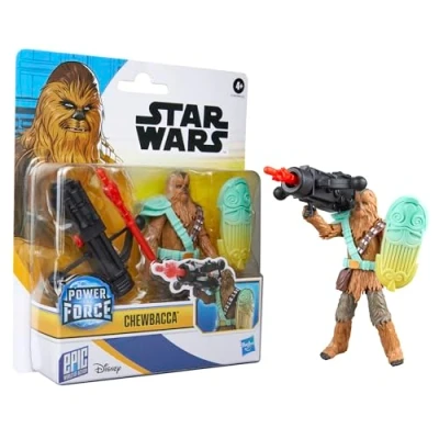 Afbeelding van Star Wars Epic World of Action Chewbacca figuur (10 cm) en accessoires