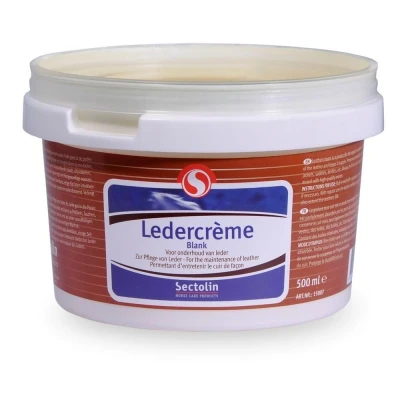 Image de Sectolin Crème pour le Cuir Blanc 500ml
