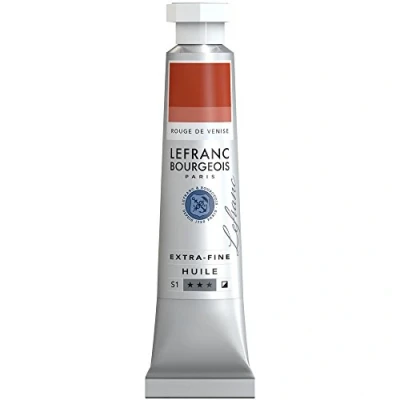 Afbeelding van Lefranc &amp; Bourgeois Olieverf extra fijn (hoogwaardige kunstenaarspigmenten) tube van 20 ml Venetiaans rood