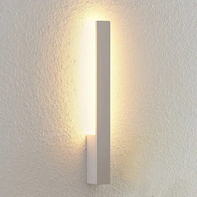 Afbeelding van Arcchio LED wandlamp 1licht Aluminium H: 42.5 cm wit Inclusief lichtbron