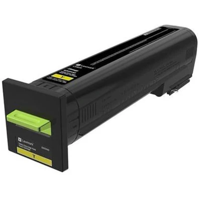 Afbeelding van Lexmark Tonercassette CX825 Origineel Geel 22000 bladzijden 82K0X40