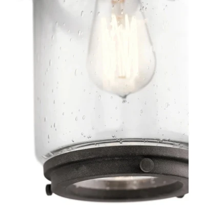 Afbeelding van Buitenwandlamp Andover, verweerde zink optiek