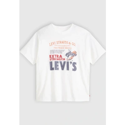 Afbeelding van Levi Tee Vintage Graphic Archival Poster Maat L Heren Print T shirts