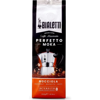 Afbeelding van Bialetti Perfetto Moka Nocciola (Hazelnoot) gemalen koffie 250gr