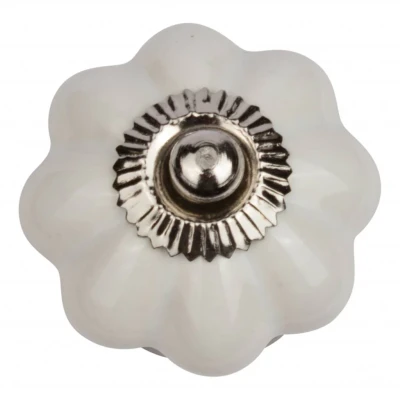 Afbeelding van Good in Style Meubelknop 40mm wit bloem