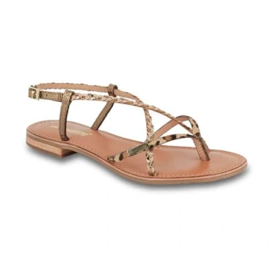 Afbeelding van Les Tropeziennes par M Belarbi Teensandalen, Dames, Maat: 38, Leopard multi Leer