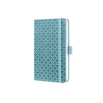 Afbeelding van Sigel Si Jn118 Notitieboek Jolie Flair A6 Hardcover Gelinieerd Sky Blue