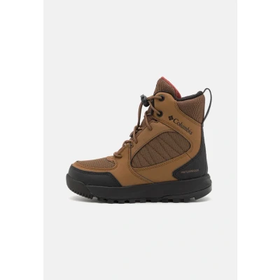 Afbeelding van Columbia Youth Portlander Omniheat Unisex Snowboots voor kinderen, Maat: 39, Light brown Textiel/ synthetisch