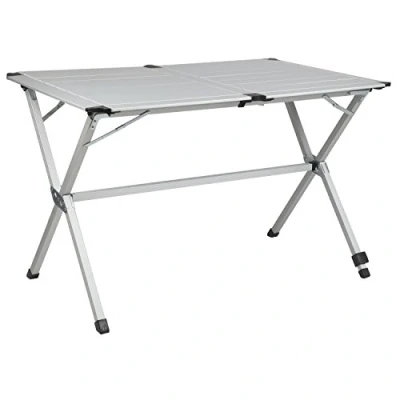 Image de table pliante gap less 4 personnes gris
