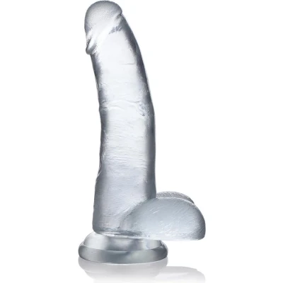 Afbeelding van Jock C Thru Transparante Dildo 23 cm. Levensecht Gevoel