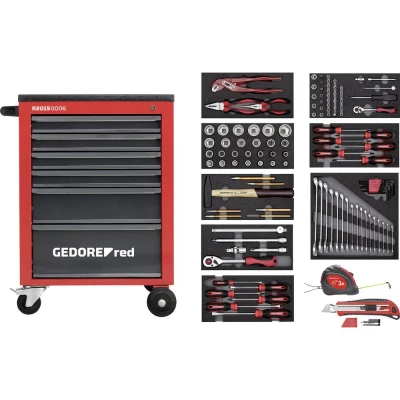 Afbeelding van Gedore RED R21560001 119 delige Gereedschapswagen Mechanic 3301667