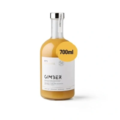 Image de GIMBER Concentré de gingembre bio 700 ml Boisson sans alcool à base gingembre, citron et d&#039;herbes Essence qualité supérieure
