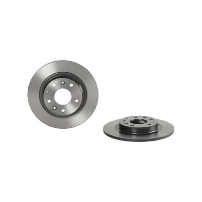 Afbeelding van BREMBO 08.D222.11 Remschijf 281 9,5 5 volledig Gecoat Met schroeven MAZDA: CX 3