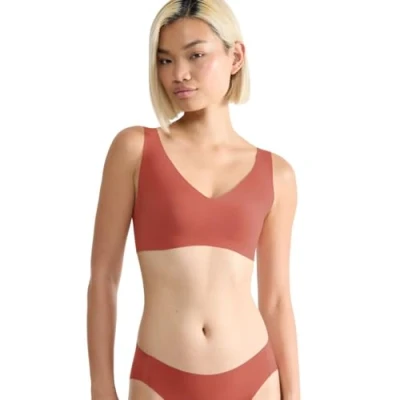 Afbeelding van Sloggi FEEL 2 0 Bustier, Dames, Maat: Small, Candid orange
